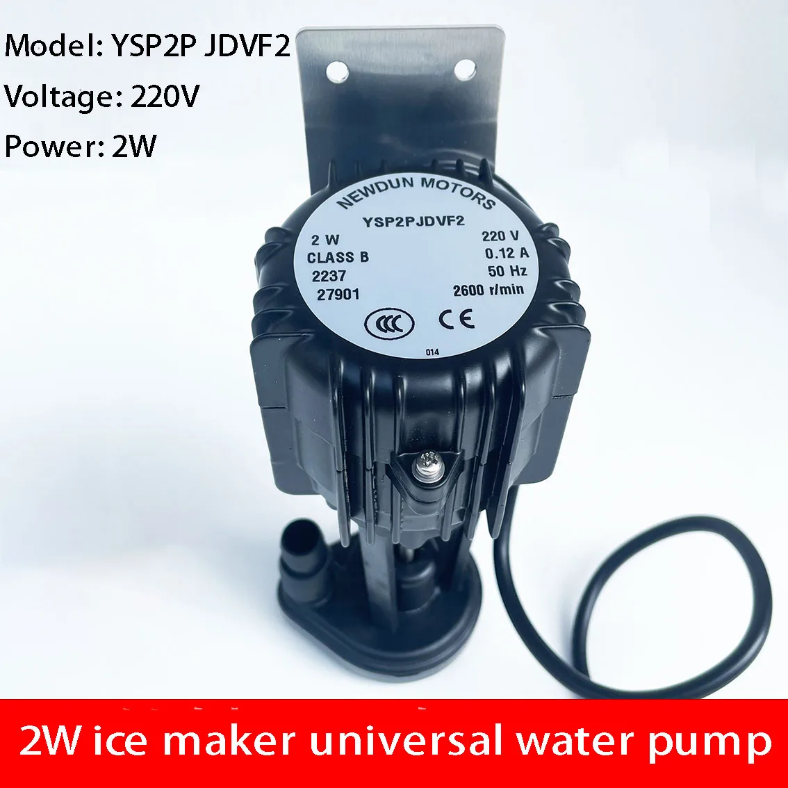 Universal Top Water Pump Bombeamento Motor Motor Ice Maker 2w Ysp2pjdvf2