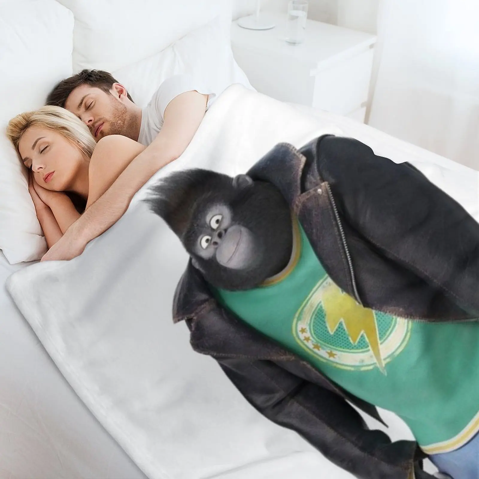 جوني سينغ 2 رمي بطانية المانجا الفاخرة العلامة التجارية الفانيلا النسيج البطانيات #4