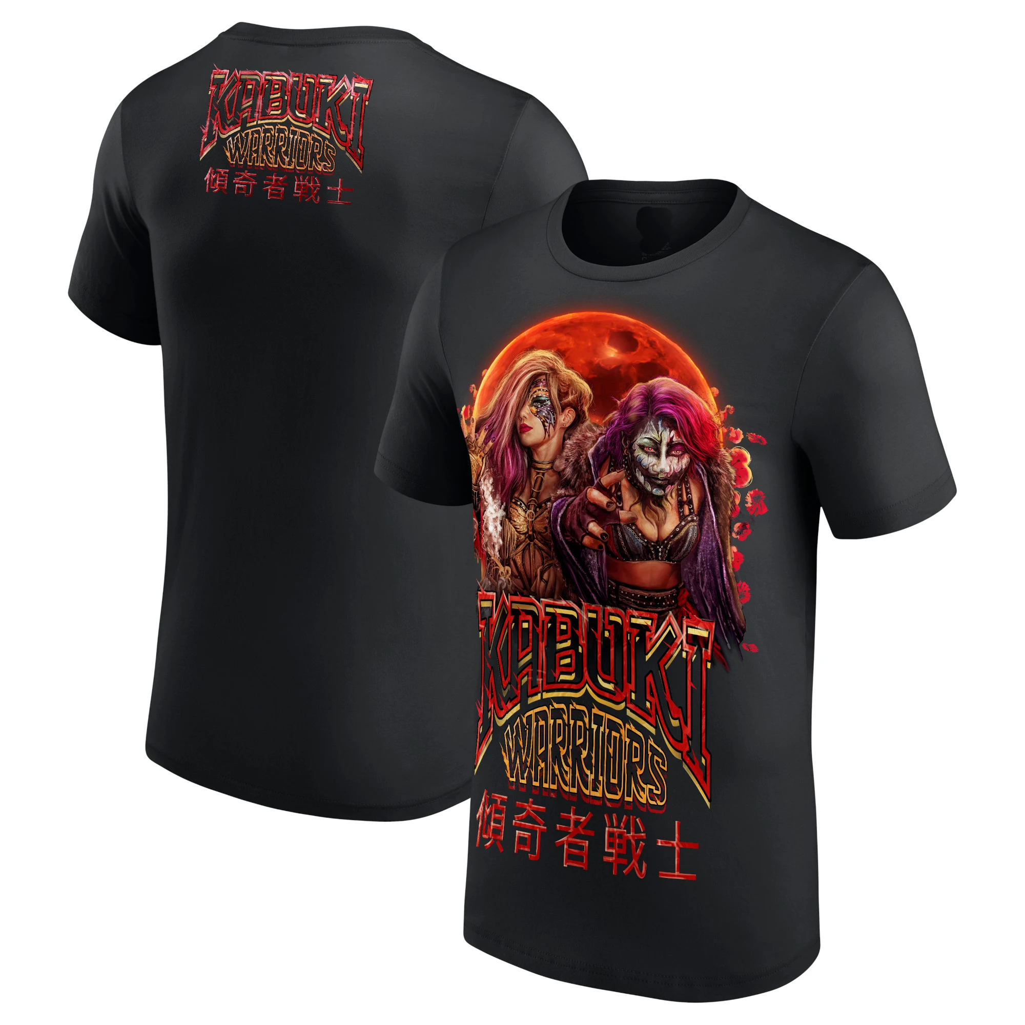 Summer Men's 3D Printed Renowned wrestler Asuka T-shirt Children's Street Sports Large size fashion Top