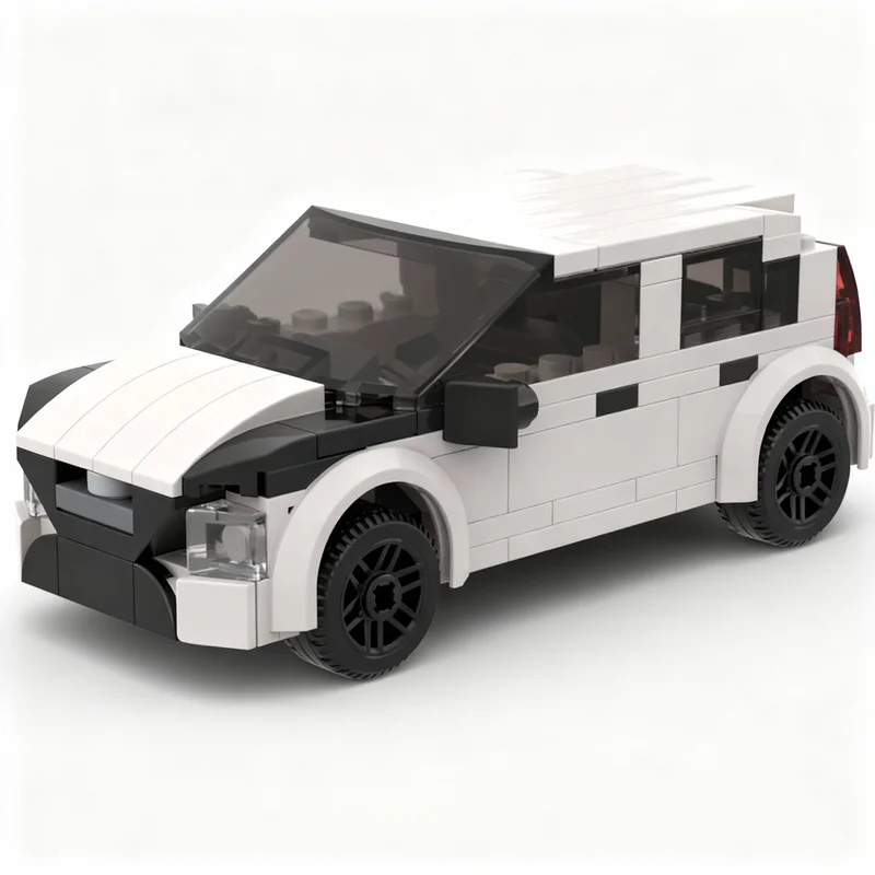 165pcs MOC City Compact Car Model Building Blocks Construction DIY Creative Education Festival Gifts Idea Toy Brick