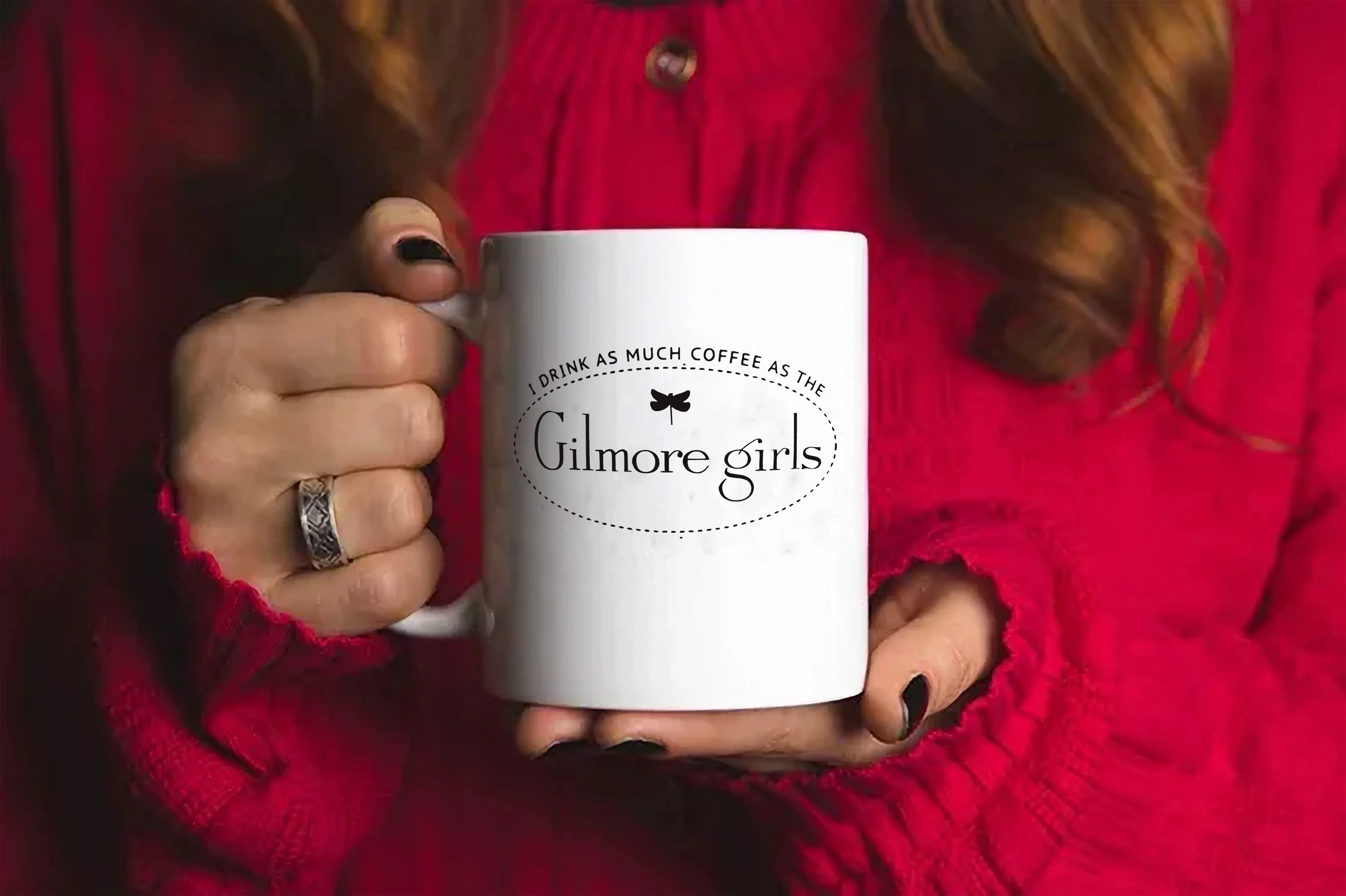 I DRINK AS MUCH COFFEE AS THE Gilmore Girls Gilmore Girls Gift Mug Lukes Diner Mugs