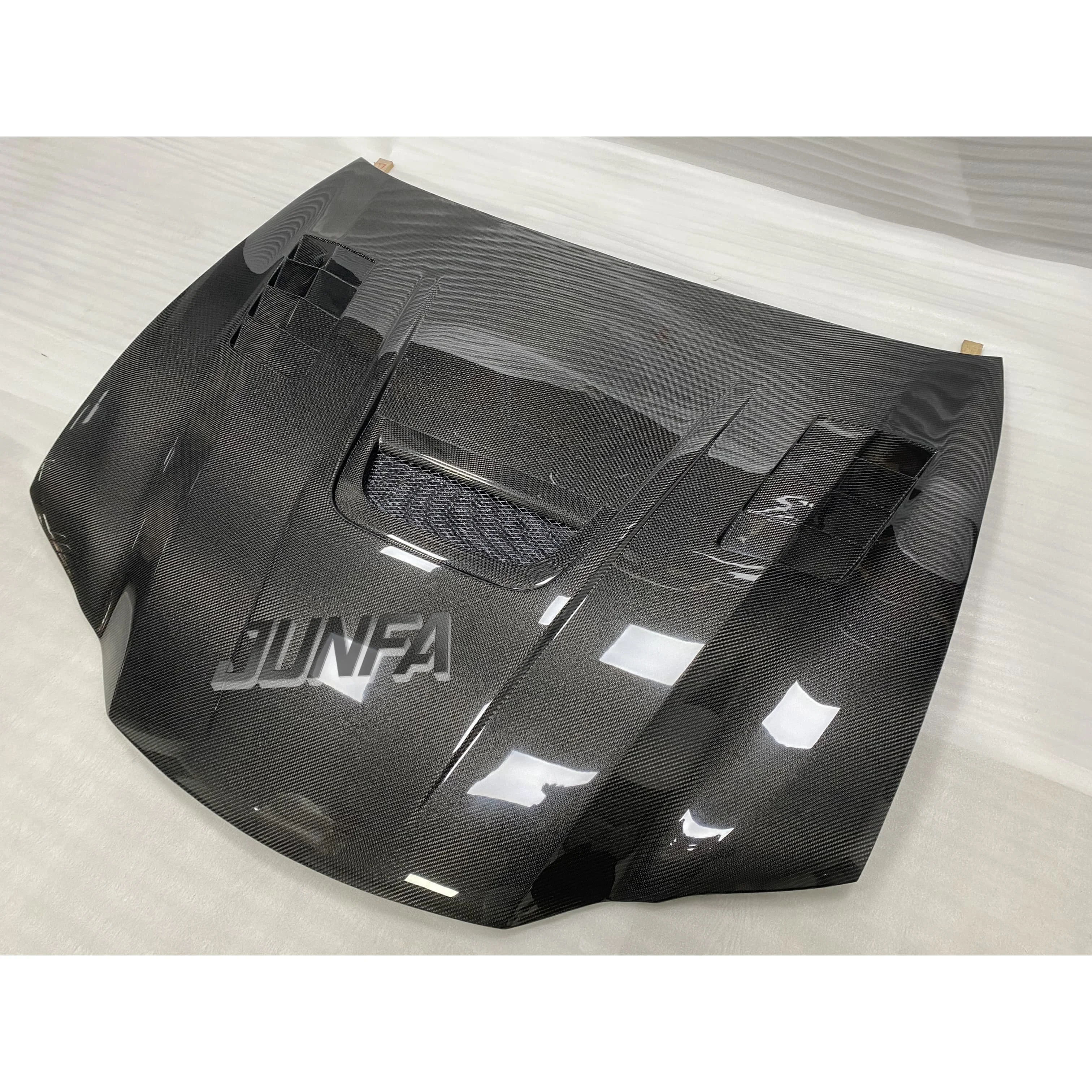 Air Vent Carbon Fiber Hood Scoop Car Engine Cover Bonnet Bodykit for GSF 2017 - Image 3
