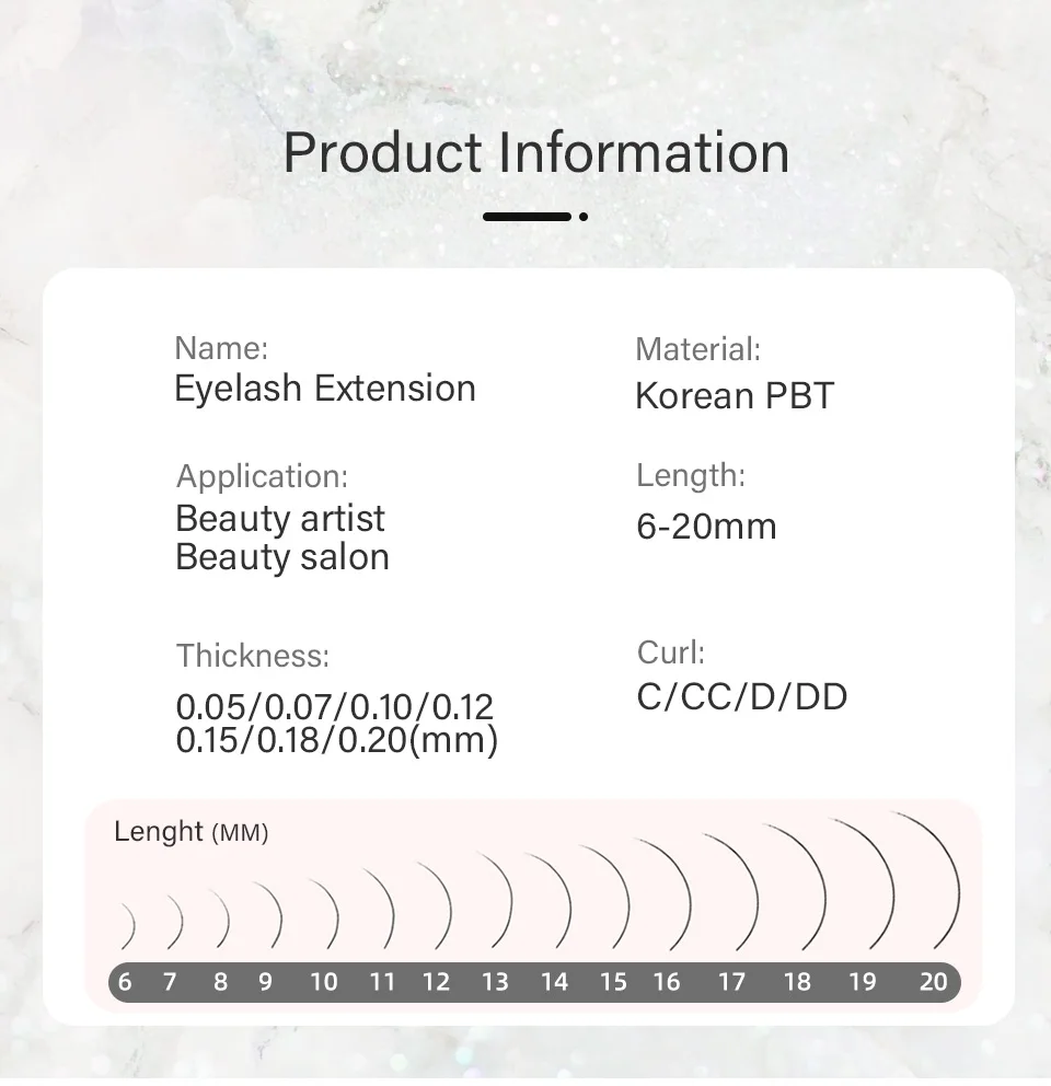 RUJADE Russische Volumen-Wimpernverlängerungen C CC D DD Künstliche Wimpern Korea Matt Schwarz Weiche Seiden-Wimpernverlängerung Einzelne Wimpern – Detail 3