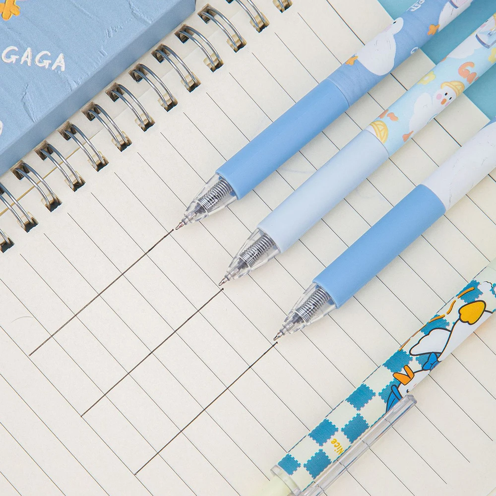 Ручка гелевая с черными чернилами, 6 шт.