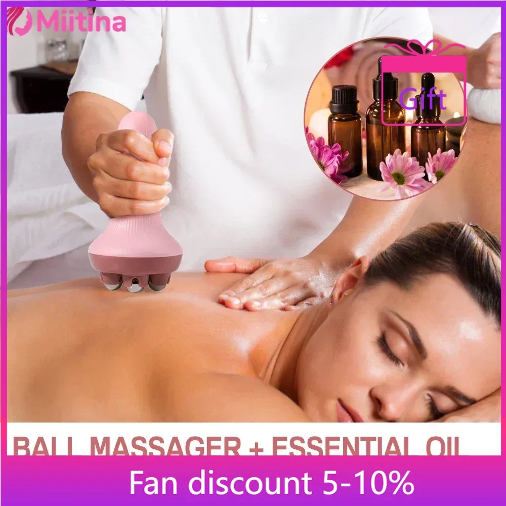 

Ball Massager Massages The Inside of The Stomach, Legs, and Muscles To Relax and Shape The Abdomen Fascia Gun Beauty Health