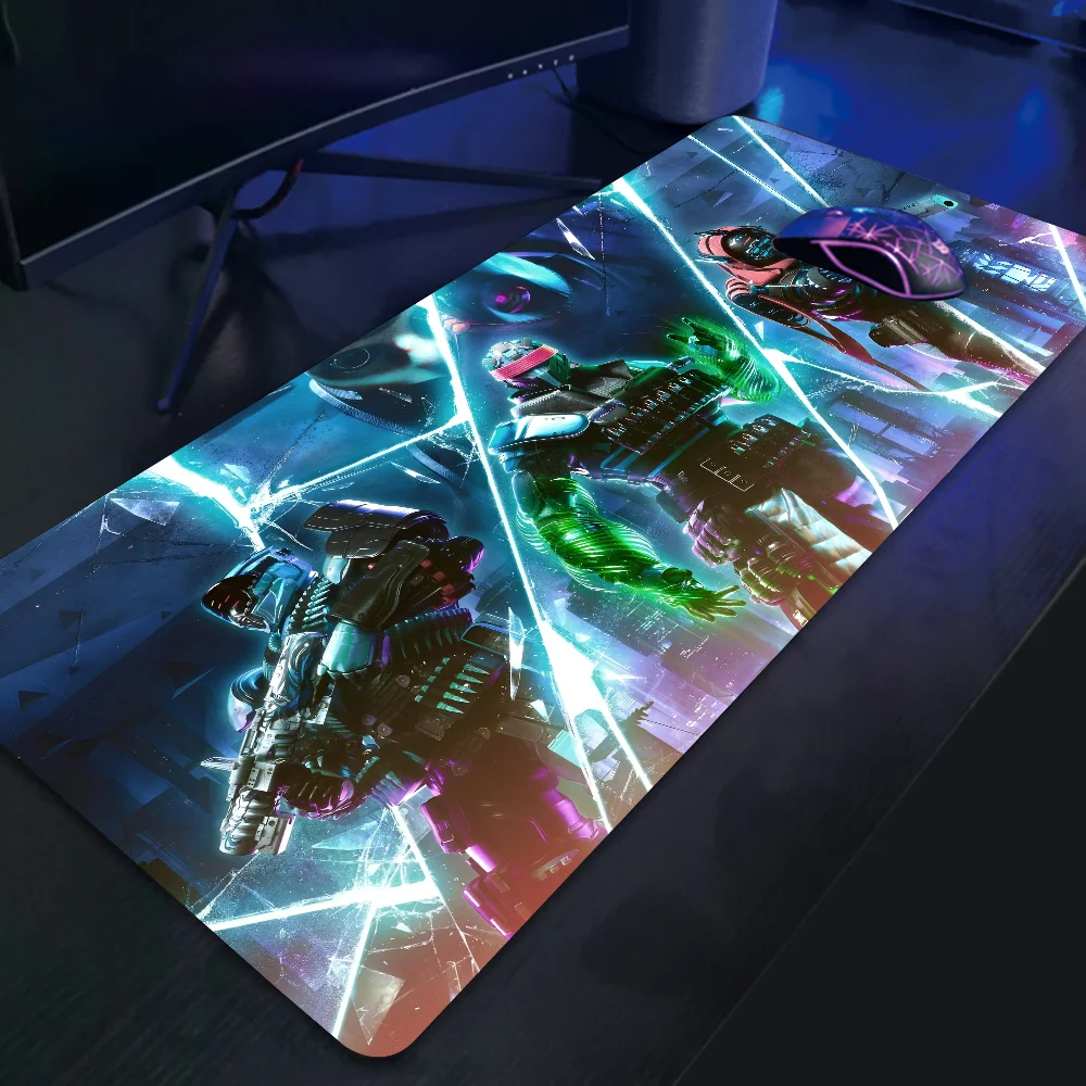 LockEdge Grande Mouse Pad De Jogo, Teclado De Computador Table Desk Mat, D-Destino Mousepad