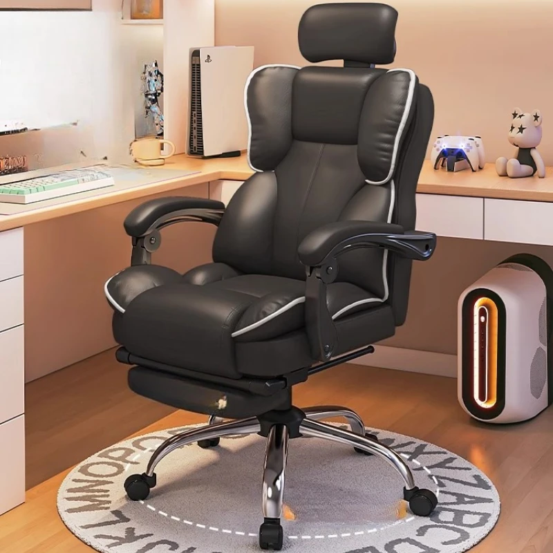 

Cushion Designer Office Chair Ergonomic Mobile Throne Swivel Office Chair Study Computer Lazy Silla Oficina Trendy Furniture