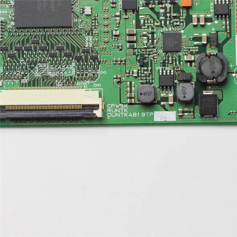 CPWBX-equipamento de TV testado, RUNTK DUNTK4819TP, T Con Board para substituição, T-con Board, 4819TP