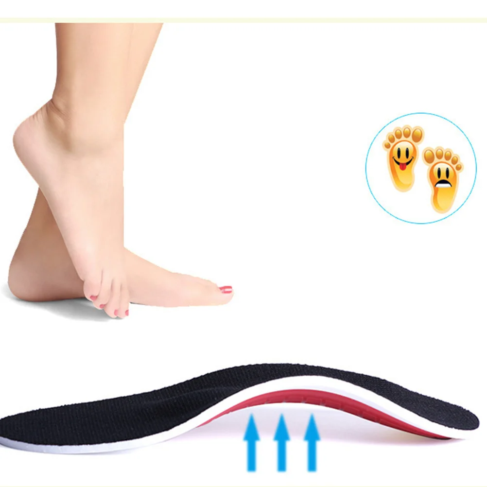 

1 Pair Eva Arch Support Insoles Breathable Foot Care Orthotic Full Length Cushioning For Men Women Sports Buffer Insoles