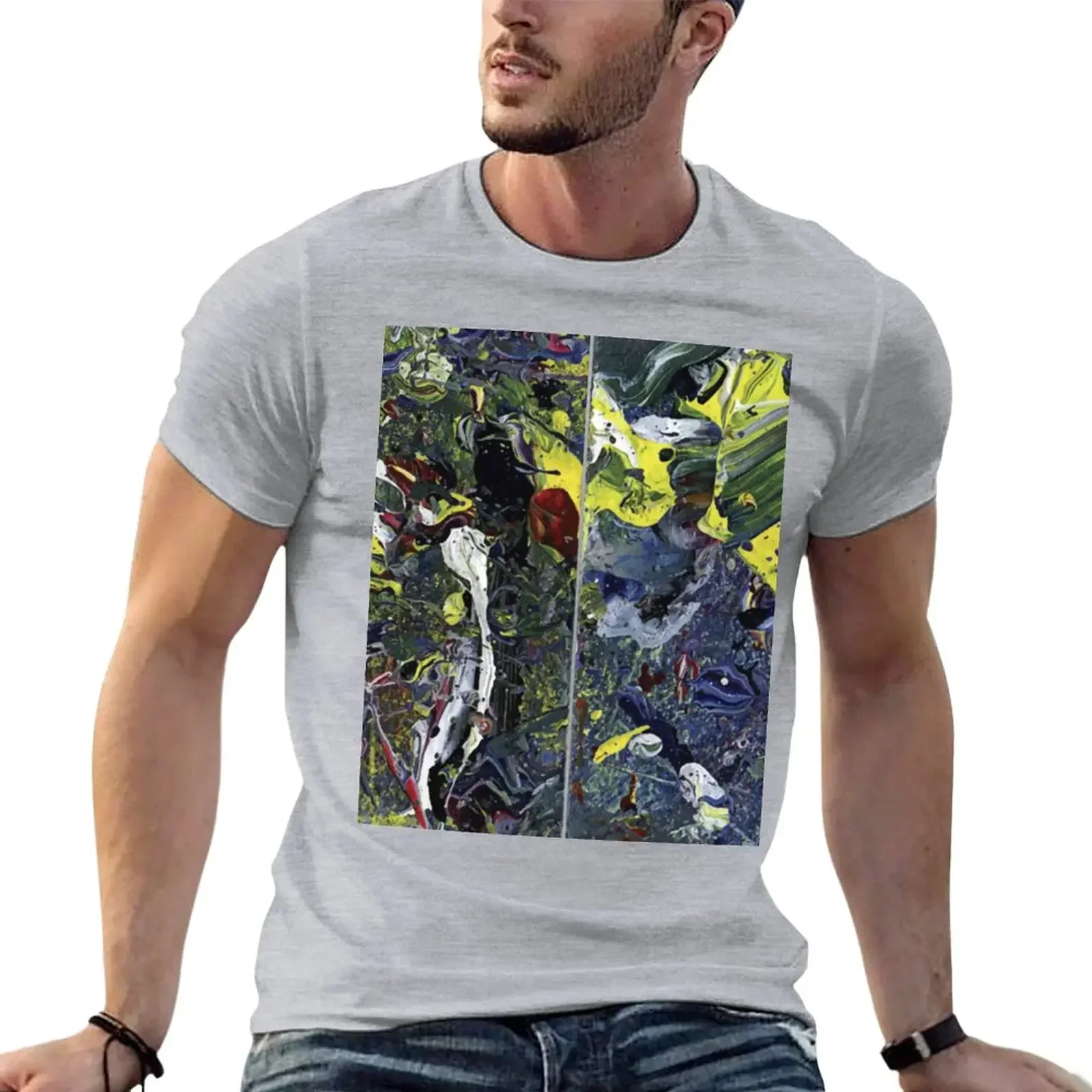 Spatial Insanity Remixed T-Shirt hippie clothes anime t shirts vintage t shirts Short sleeve tee men