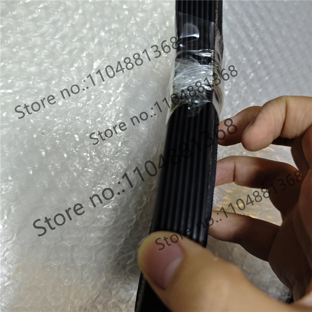 2PCS 10PJ540 rubber multi groove belt with multiple wedges