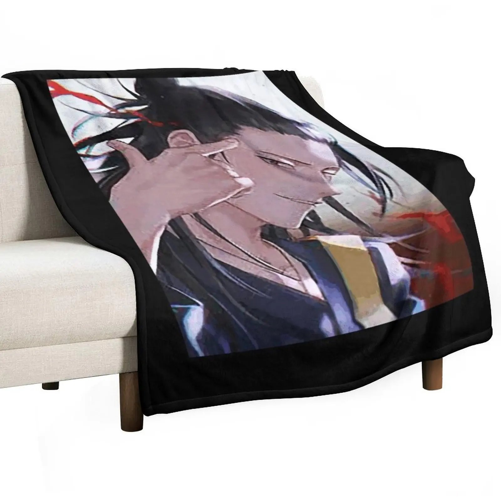 

geto suguru fanart Throw Blanket Blankets For Sofas Heavy Extra Large Throw Picnic Blankets