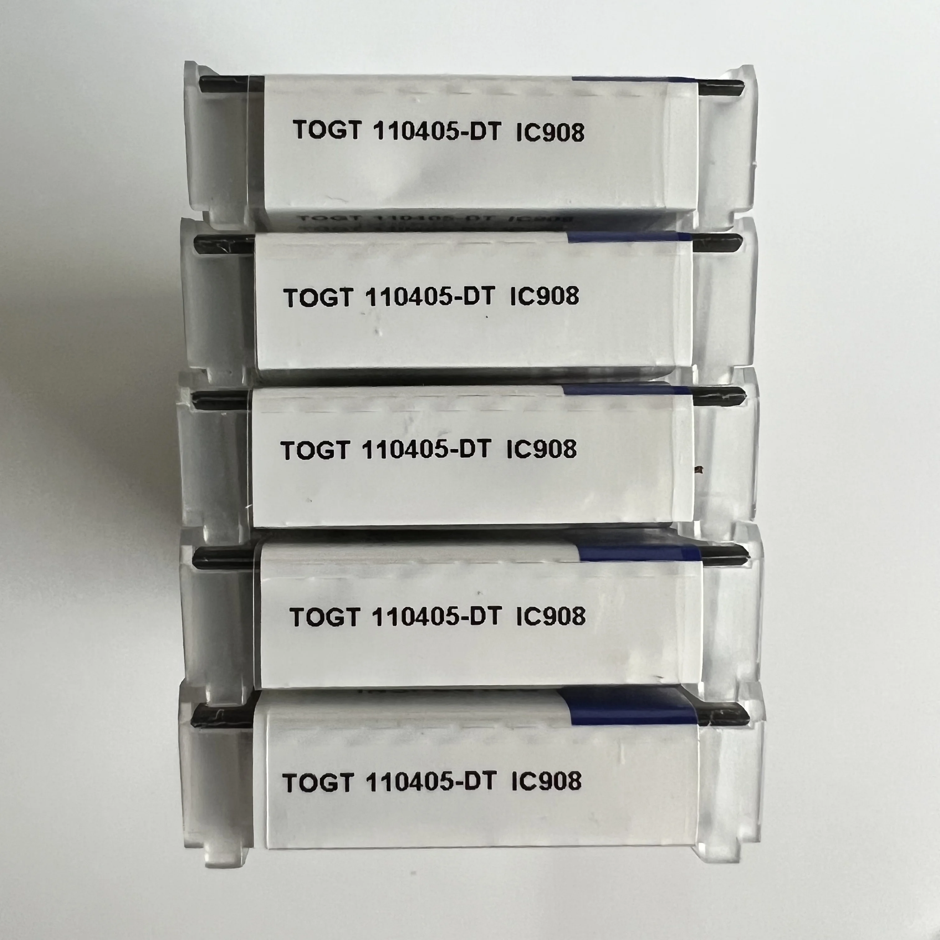 

Carbide inserts for lathe TOGT110405-DT IC908