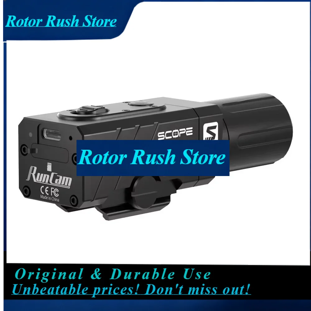 RoRuSRunCam Run Cam ScopeCam 2S 35mm Lens Wi-Fi Setup 1080P HD Record Waterproof FPV Camera