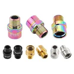 2pcs Bicycle Pedal Extension Bolts Spacers for Bicycle Pedal Extender Axle Crank Accessories 16mm Cycling Pedal Accessories