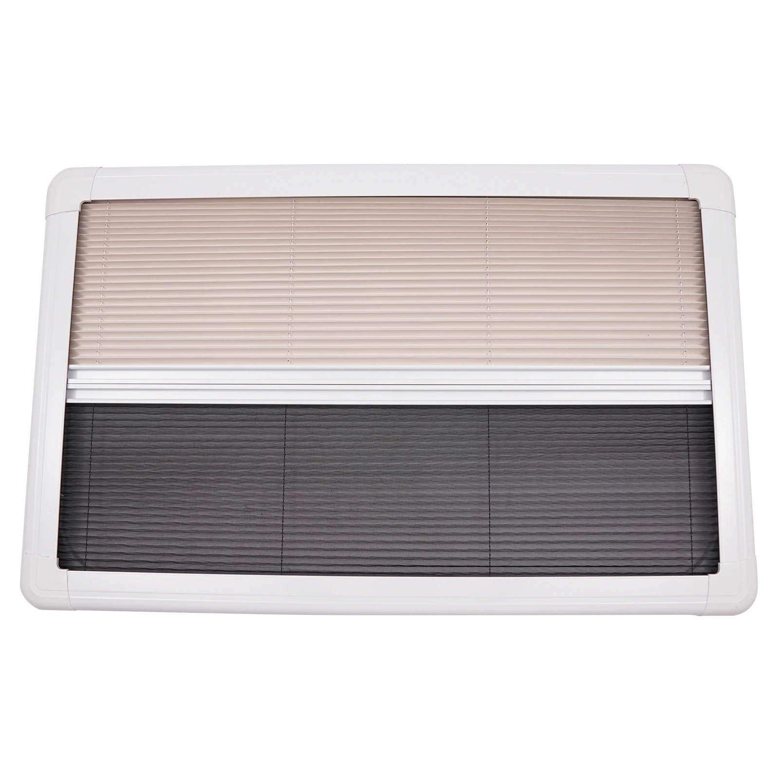 High-Quality RV Window with 65° Ventilation Angle, Aluminum Alloy Frame, Tempered Glass, Privacy Screen, Easy Installation,