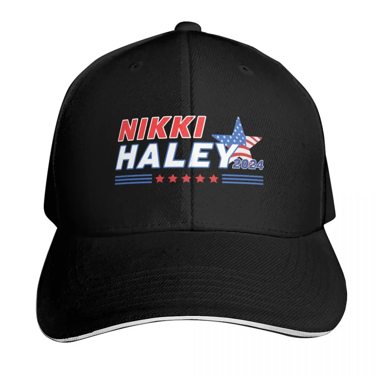 Nikki Haley 2024 president Baseball Cap Sun Protection UPF 50+ Breathable Mesh Back Adjustable Buckle Closure