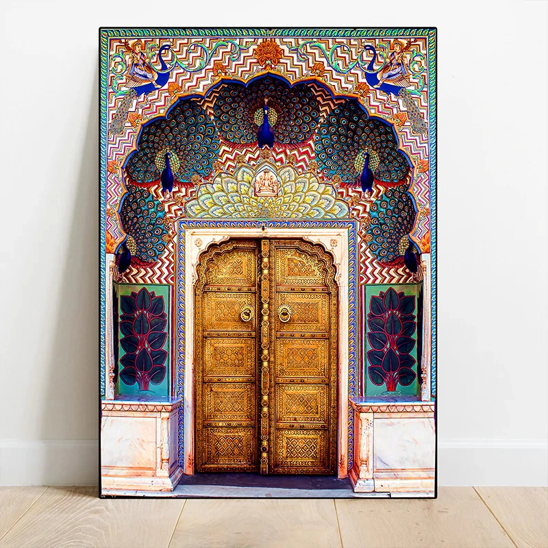India Jaipur Lotus Gate Pintu  - Home Decor Jaipur ulasan dan harga