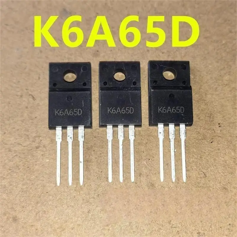 10pcs TK6A65D TO-220F  K6A65D TO220F 600V 6A 6A65 TK6A65D