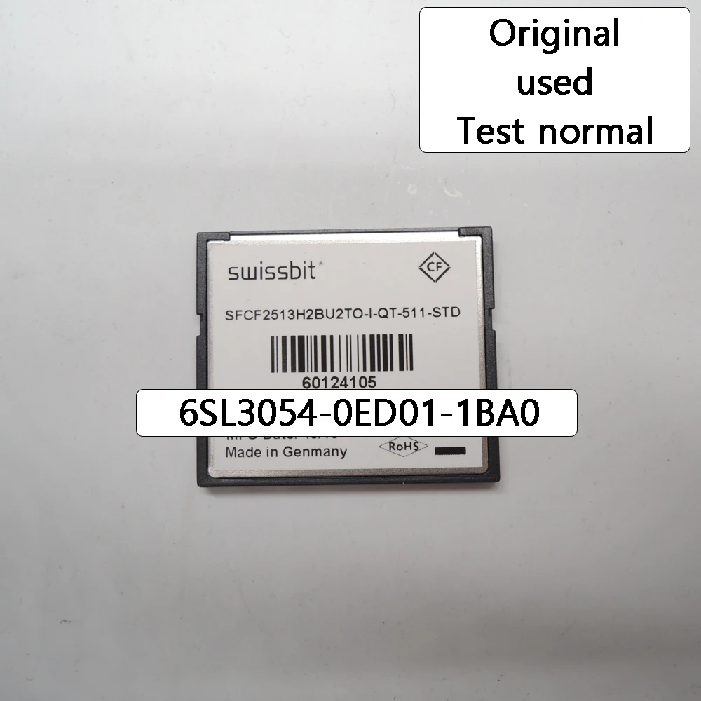 Used CF card 6SL3054-0ED01-1BA0 for S120 on Siemens CU320-2DP control unit