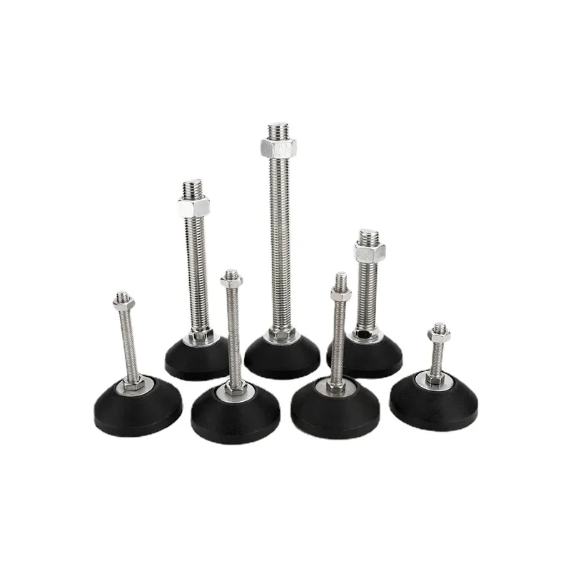 Adjustable Furniture Outrigger Anti Slip Leveling Pad M6 M8 M10 M12 M16 Sliding Fixation Pad 4 Pieces