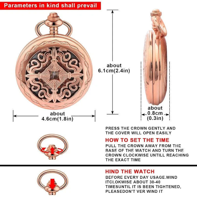 أنيقة خمر الميكانيكية اليد لف ساعة جيب أسود/أبيض الأرقام العربية الهاتفي الفاخرة قلادة ساعة reloj دي bolsillo #5