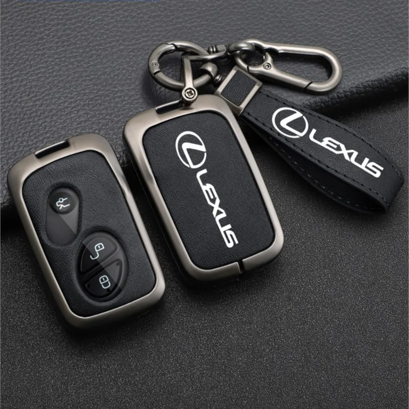 

Car Sticker Car Key Case Cover Shell Fob For Lexus GX460 RX350 ES350 IS250 GX460 LX570 IS350 GS430 GS300 GS450h Auto Keychain Ac
