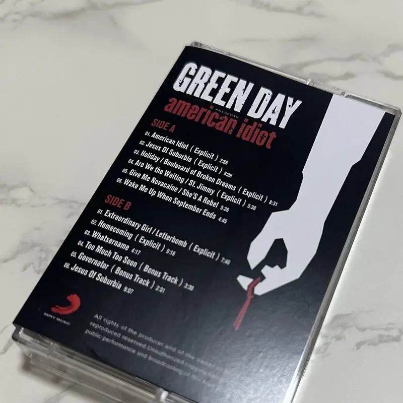 English Classic Rock Cassette Tape Brand New Unopened Retro Collection High Fidelity Classic Rock Sound
