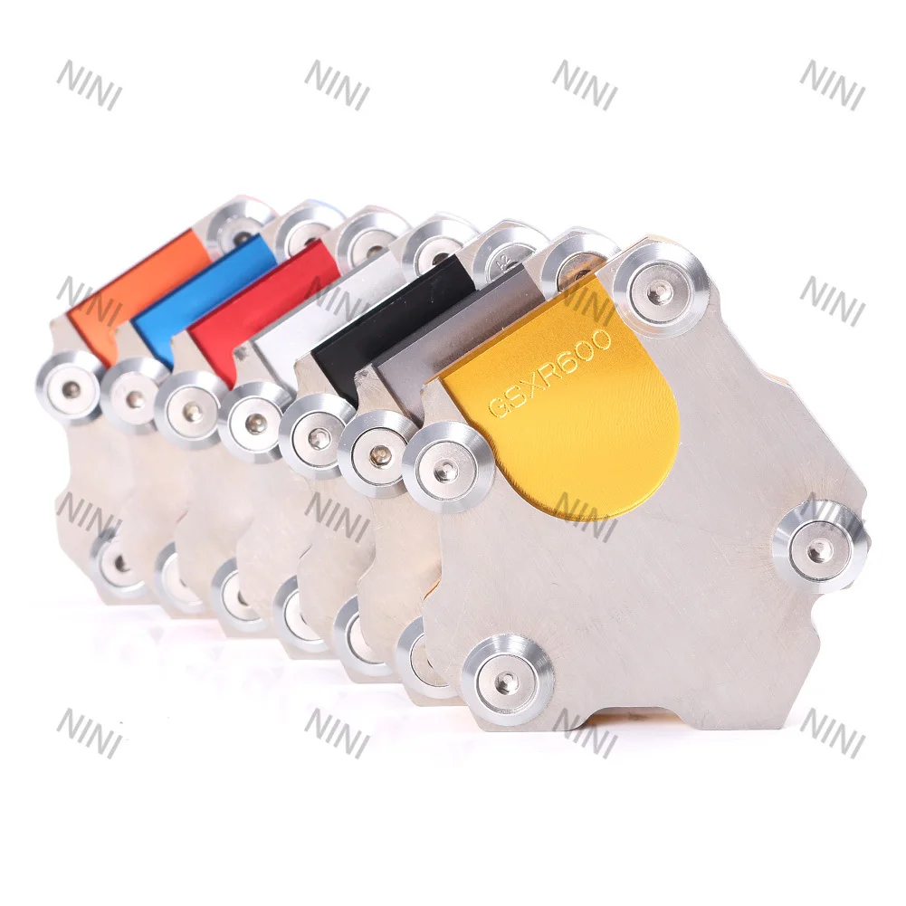 

Motorcycle For Suzuki GSXR600 GSX-R600 Kickstand Enlarger Foot Side Stand Pad Extension Pad Enlarge Support Plate Base CNC