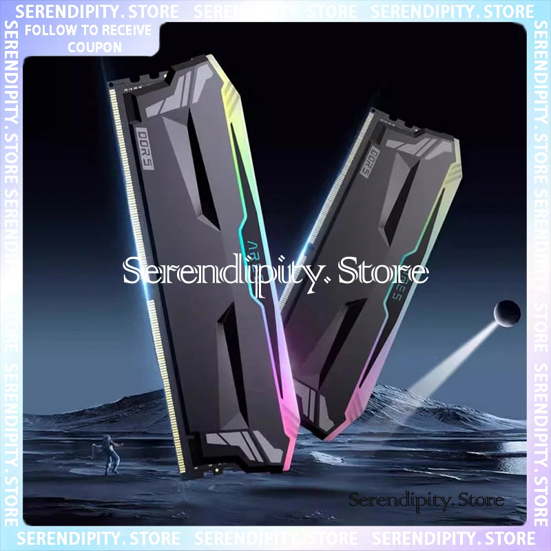 

NEW Original DDR5 Desktop Computer Memory Module 6400 6800 7200 32G Strip 16G Dual Channel RGB Gaming RAM Suitable For PC Gaming