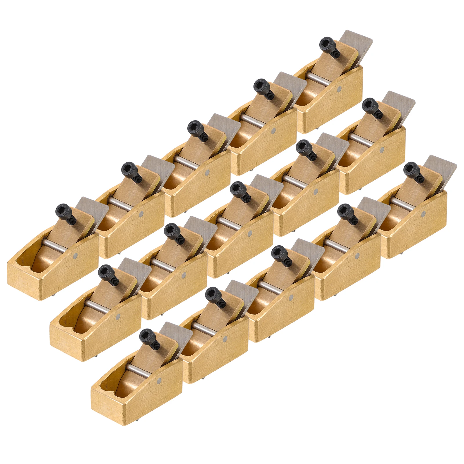 

16Mm Brass Thumb Plane Smooth Finish Woodworking Tool for Violin Makers Luthier Repair Hand Planer for Small Wooden Projects