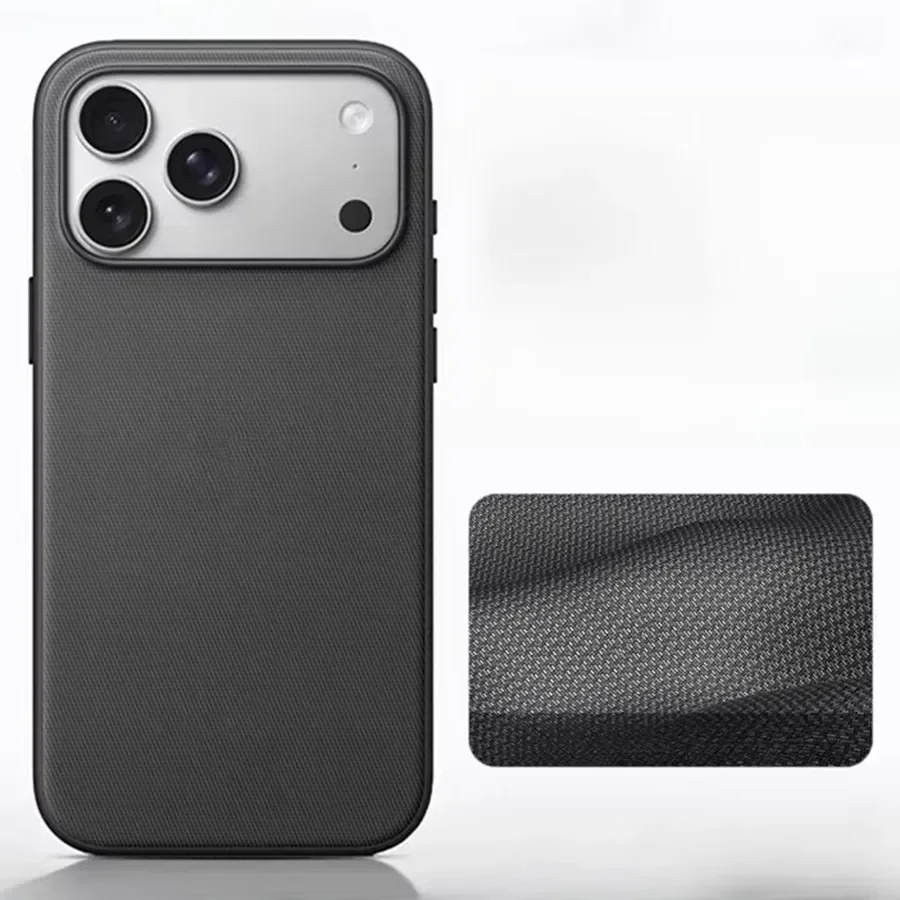 New Original Technology Woven Magnetic Case For iPhone 18 Pro 17 16 15 14 13 Pro Max For Magsafe Wireless Charger Official Cover
