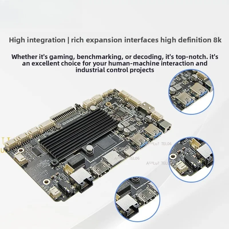 RK3588 8+128G Android Industrial Motherboard Octa Core for Face Recognition Display