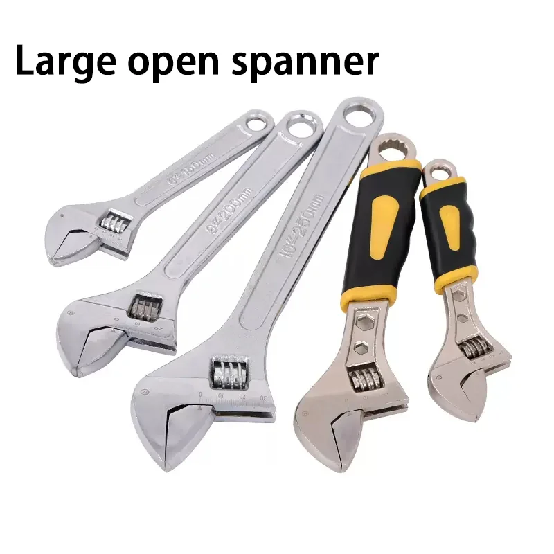 Adjustable Wrench Light weight Large Opening Short Handle Multifunctional Wrenchs