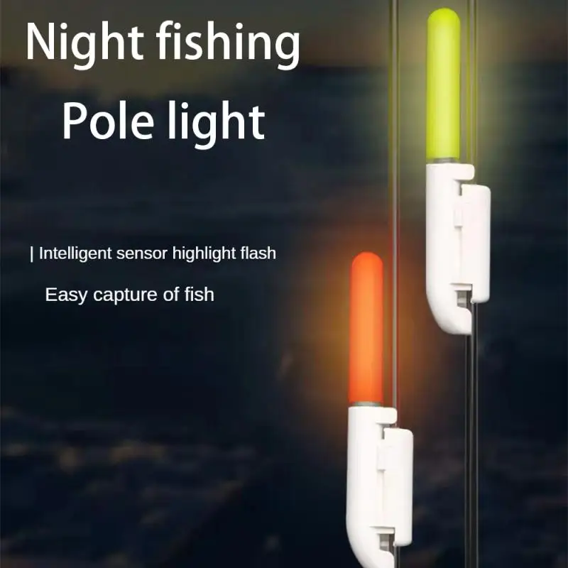 Fishing Electronic Rod Luminous Stick Flash Light CR425 3.6V Lithium Battery LED Removable USB Charge Waterproof Night Tackle