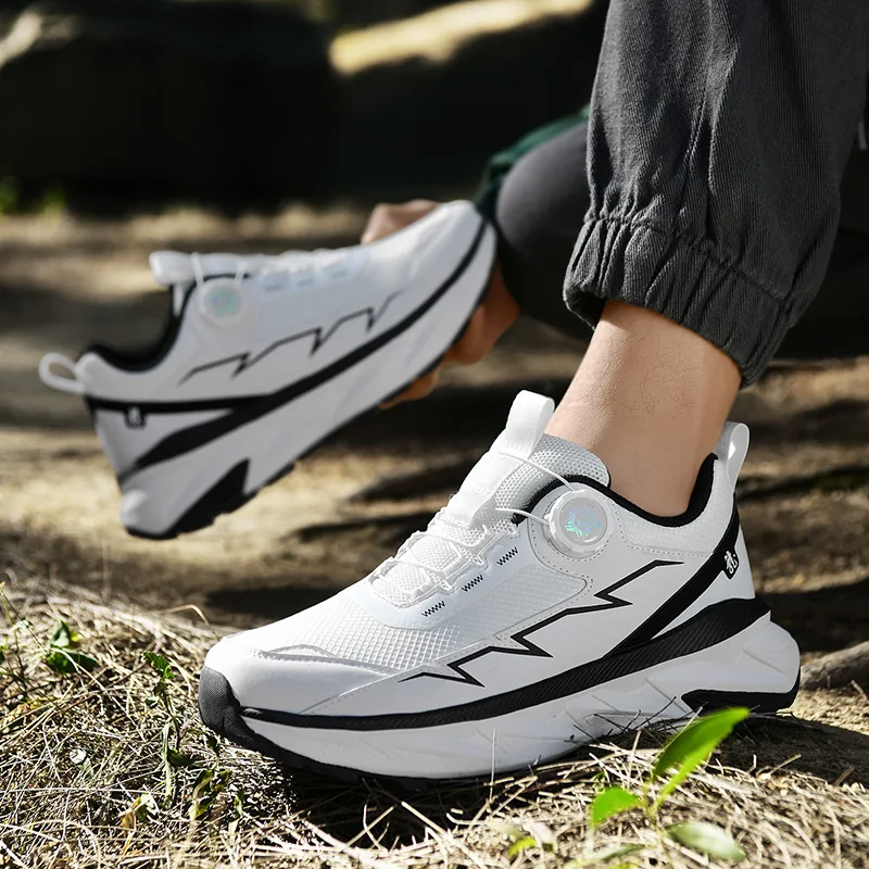 GLUNA 2026 NEW Running Shoes Men Light Sneakers Sport Shoes Men Outdoor Walking Shoes Men Trail Running Shoes Large size 39-48