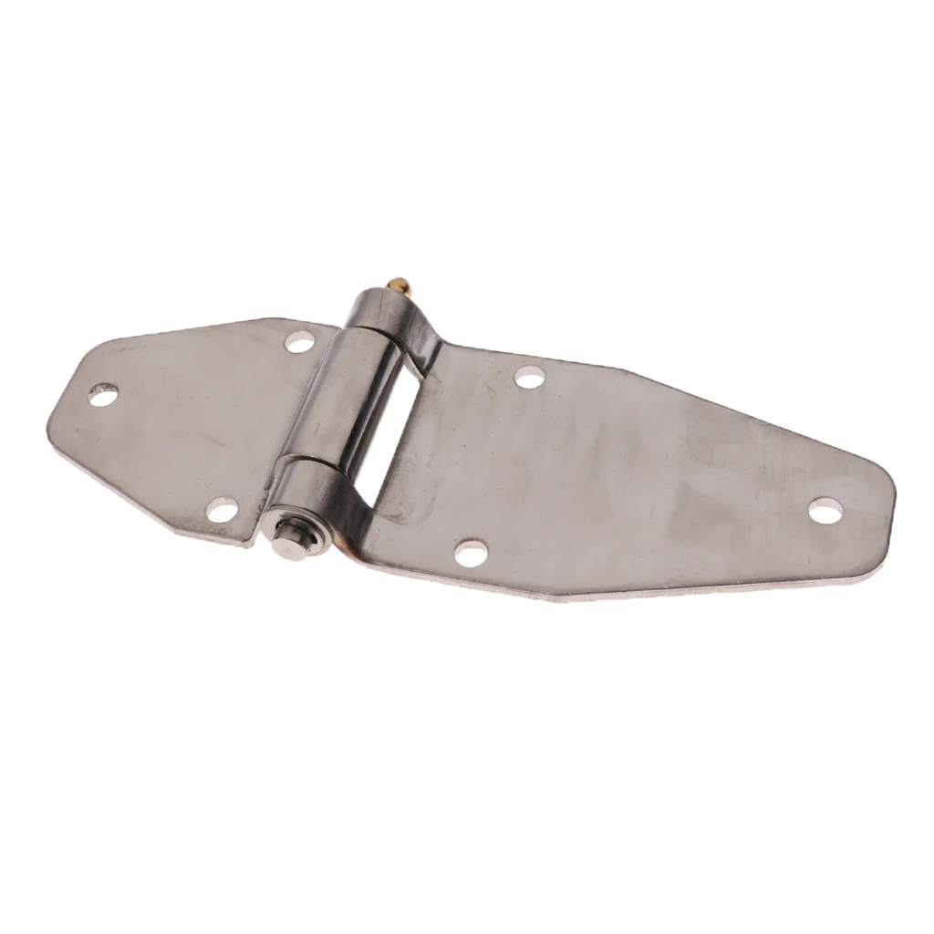 Strong Stainless Steel Trailer Hinge Good Bearing Long Design for Car Truck Utility Box