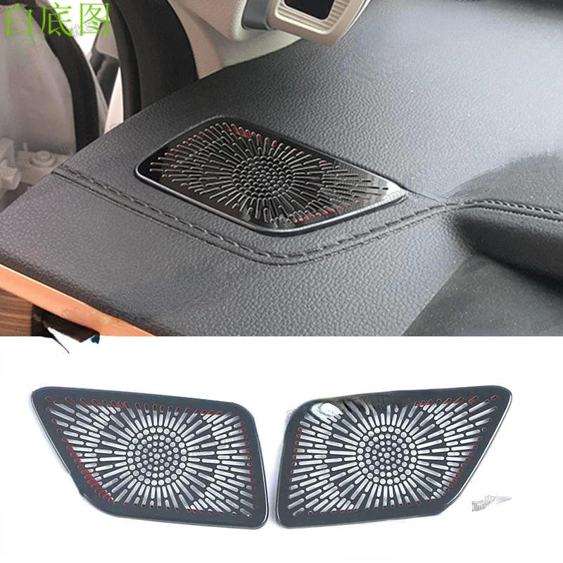 

Car Front Dashboard Vent Sound Speaker Cover Panel air vent Trim fo 2021 2022 Accessories Auto Styling Parts 2023