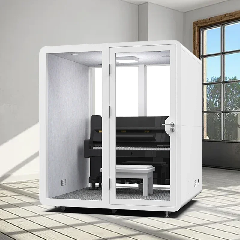 

Soundproof Room Home Mobile Simple Recording Studio Piano Live Streaming Pet Mute Compartment Sleeping Cabin Telephone Booth