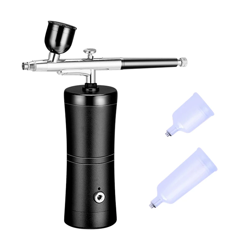 Wiederaufladbares Hochdruck-Airbrush-Spray-Drucker-Set, kabelloses Airbrush-Set für Nail Art Makeup