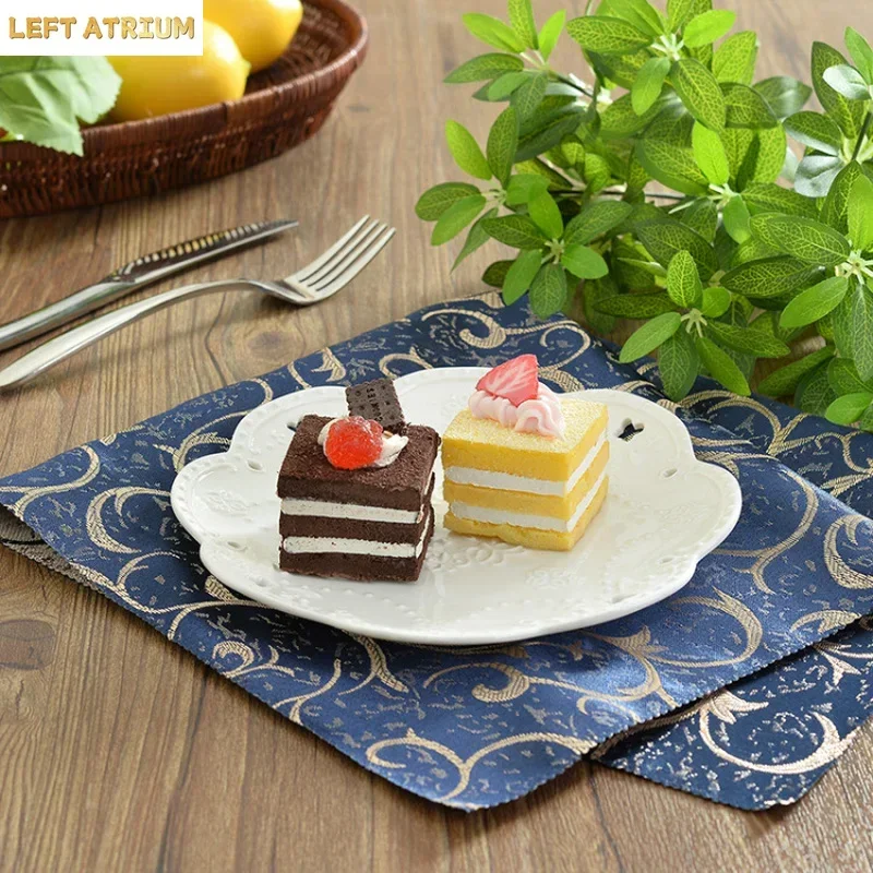 Creative Hollow Relief Bone China Plate Ceramic Tableware Household Main Course Plate Kitchen Utensils Kitchen Accessories