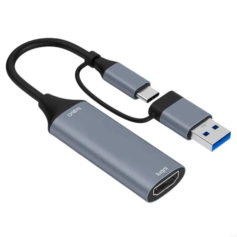 

C90F USB+Type C to HDTV Video Adapter Converter USB Video Device
