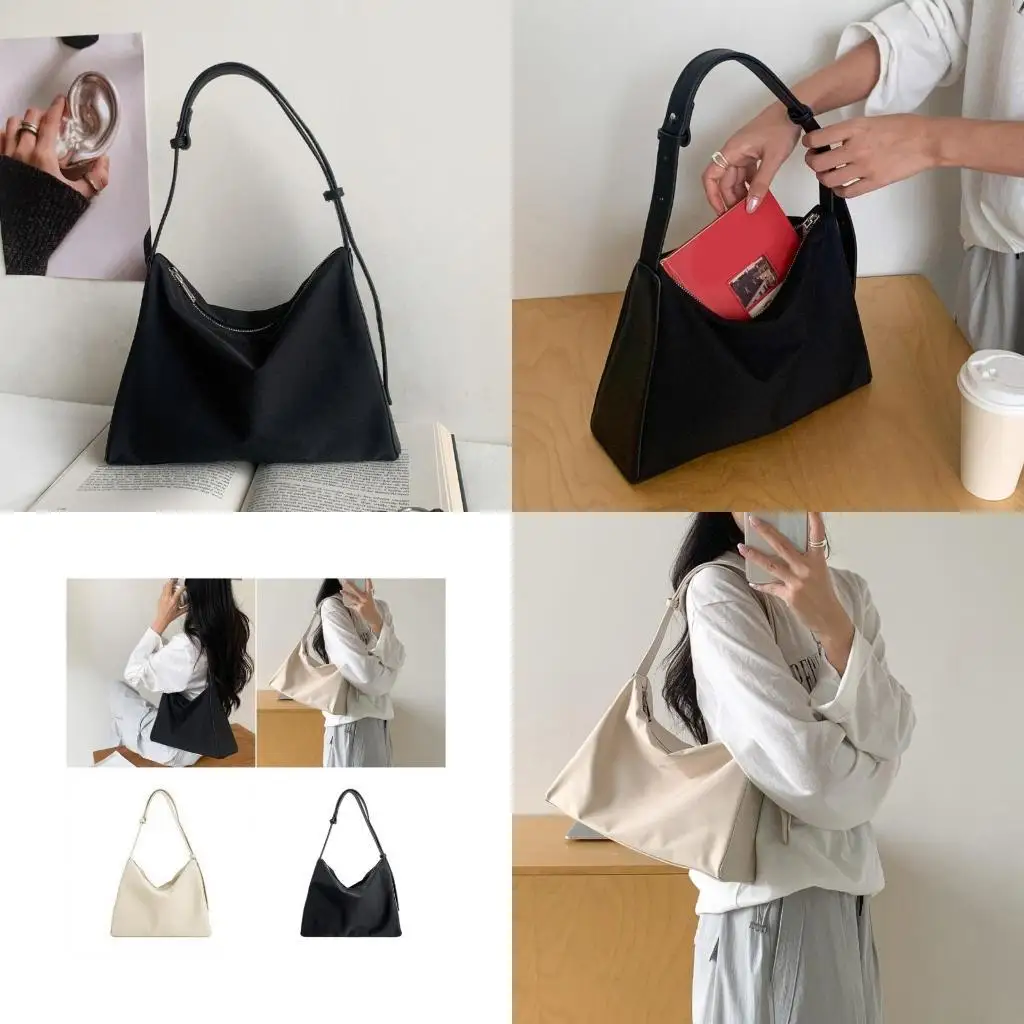 

Stylish Japanese Korean Lightweight Nylon Shoulder Bag Adjustable Strap
