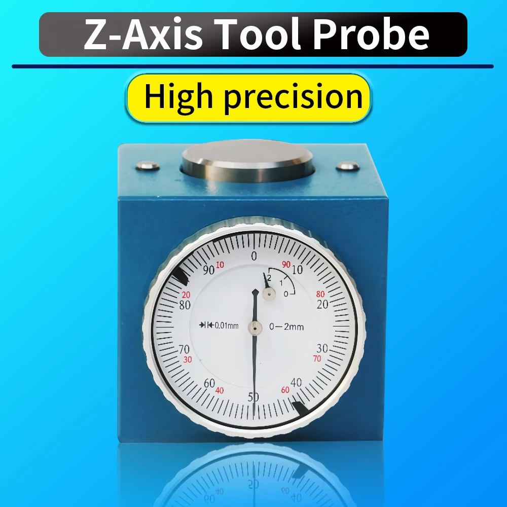 

Industrial Z-Axis Tool Probe - Accurate Tool Setting Gauge for CNC Machining Centers & Lathes