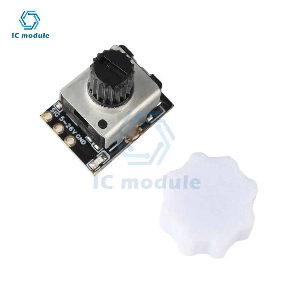 DC 2.6-26V Mini ESC Tester DIY Brushless Fan Simple Aeromodelling Motor PWM Governor