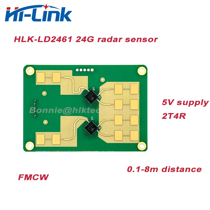 24G 2T4R LD2461 Smart Home Human Presence Distance Tracking Sensor Motion Module HLK-LD2461