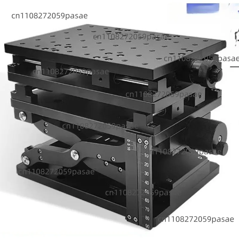 3D manual fine-tuning platform sliding table XYZ displacement table 3D inspection table