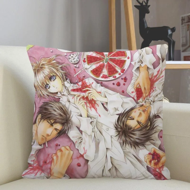 Musife Custom Okane Ga Nai Pillowcase Home Decoration 45x45cm Zipper Square Pillowcase Throw Pillow Cover Drop Shipping 04.24