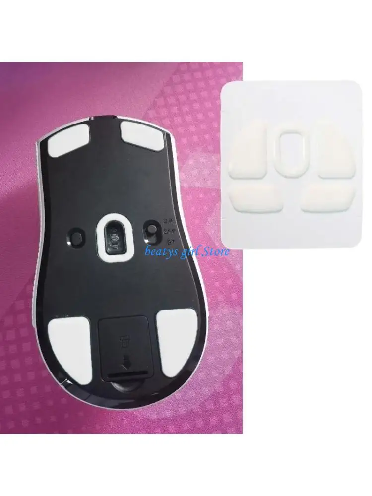 

C7AB Esportstiger Ice Mouse Skates for ATK Mouse Glides PTFE Feet Pad