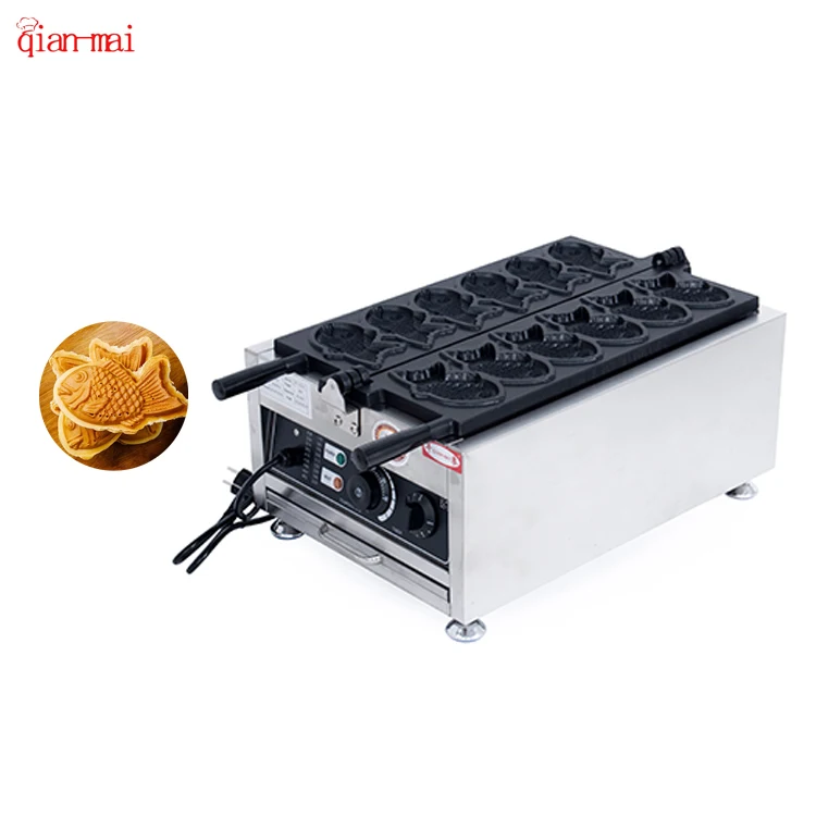 Wholesale New Product Mini Taiyaki Waffle Maker Machine Electric 6 Pcs Fish Shaped Taiyaki Waffle Maker Machine